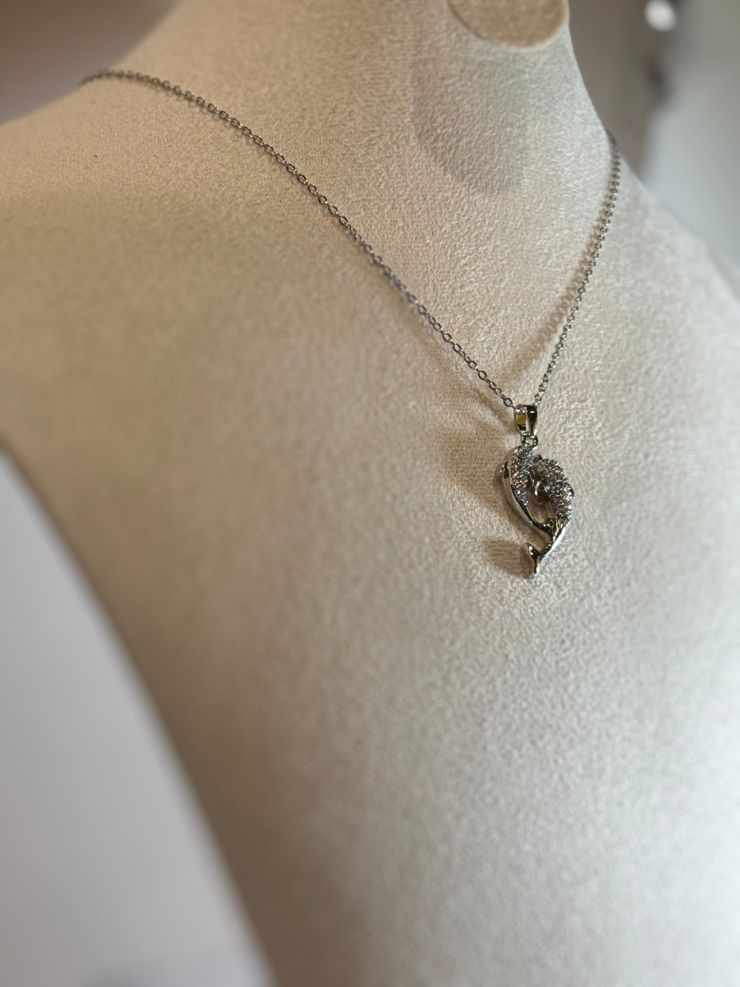 Collier Duo Marin Argenté