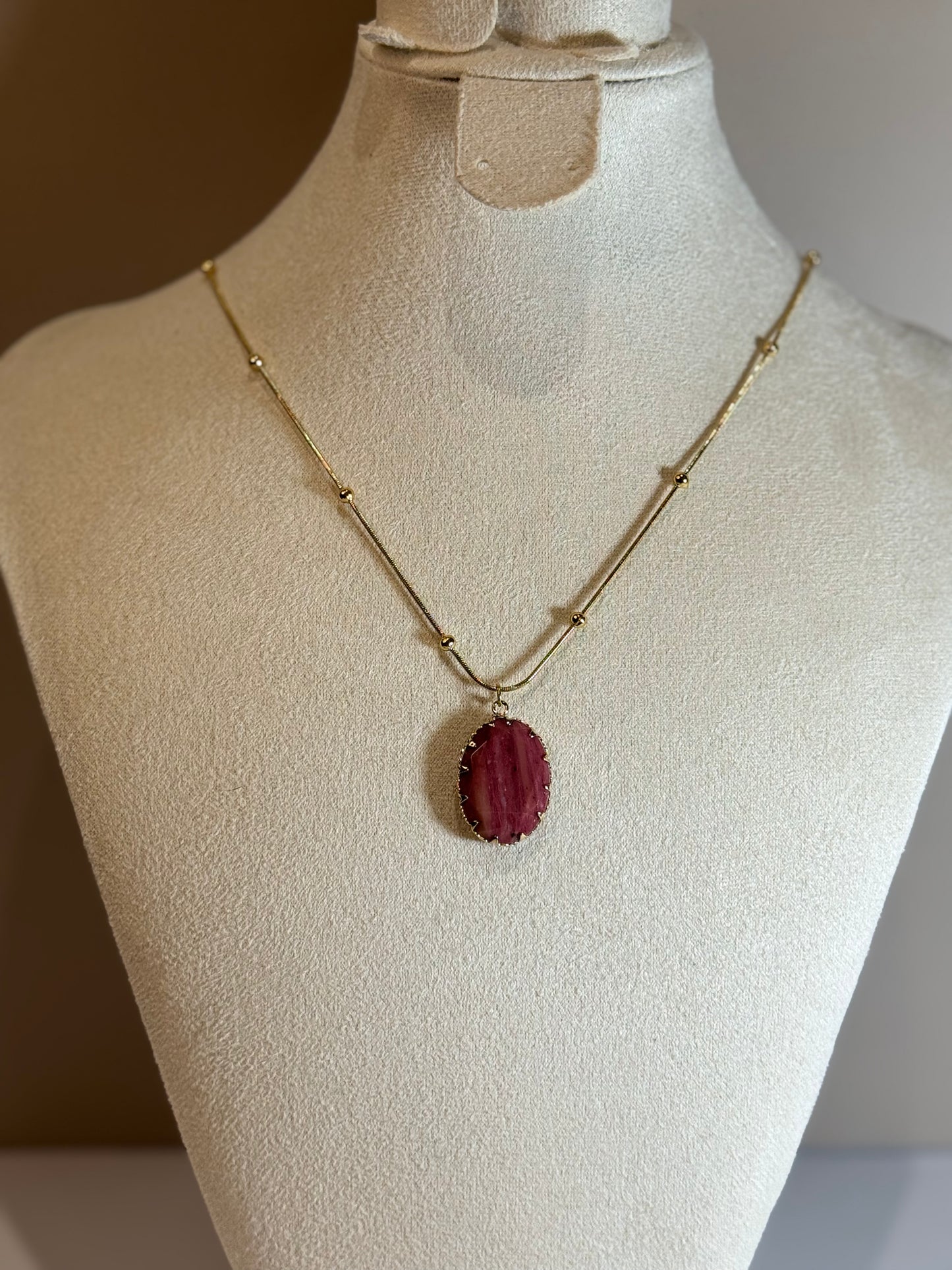 Collier Éclat Minéral