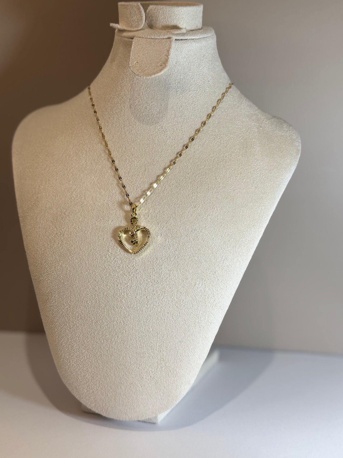 Collier Cœur Serpent