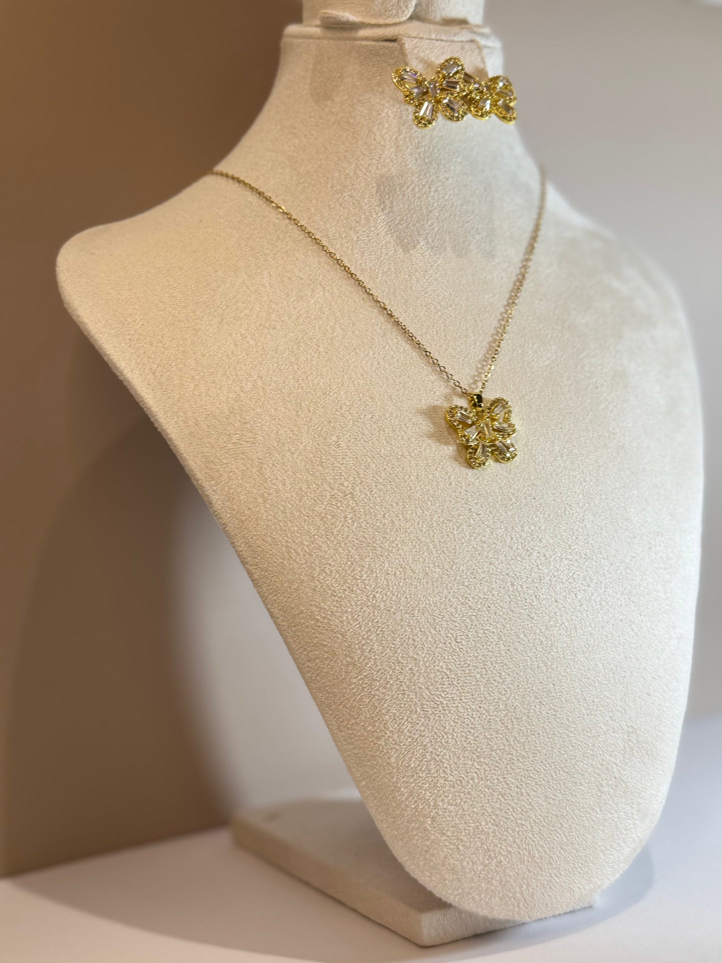 Parure Papillon de Feu