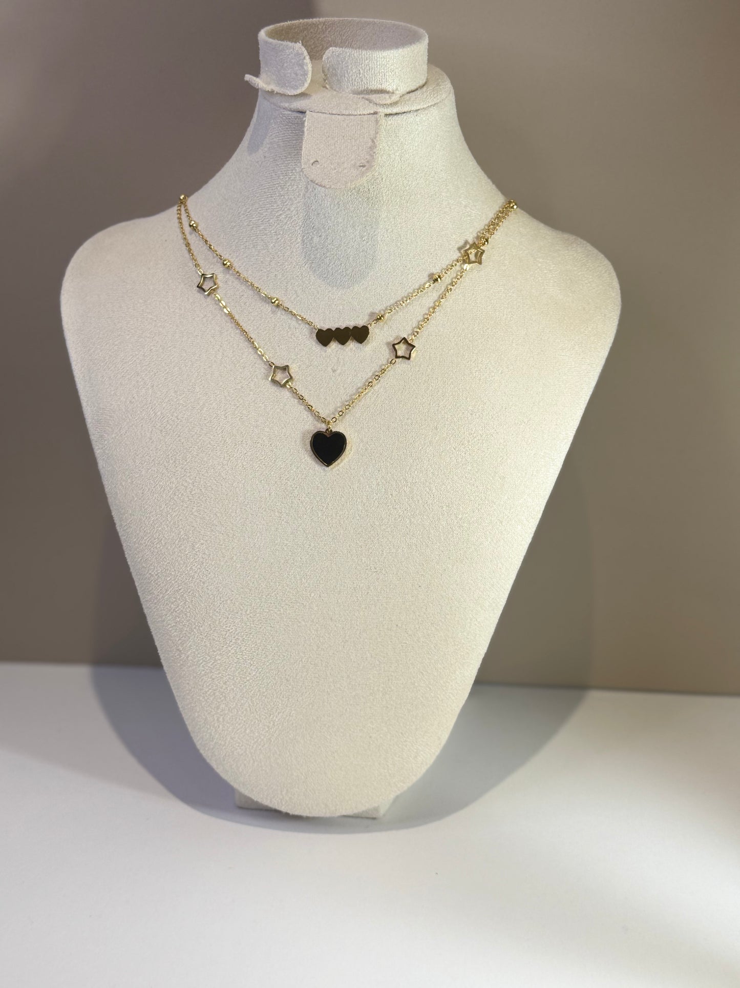 Collier Triplé Céleste