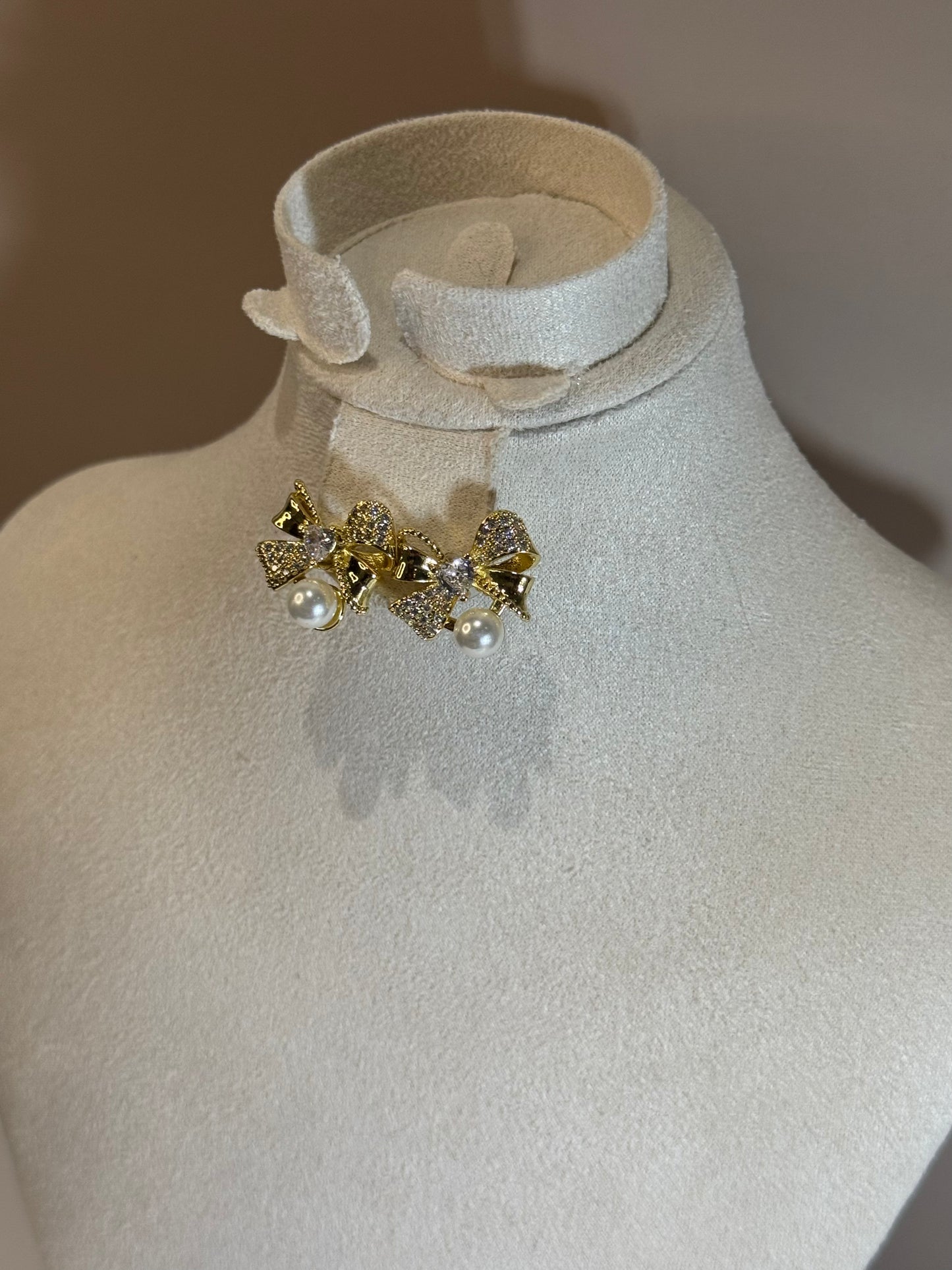 Boucles d'oreilles Noeud de Perle