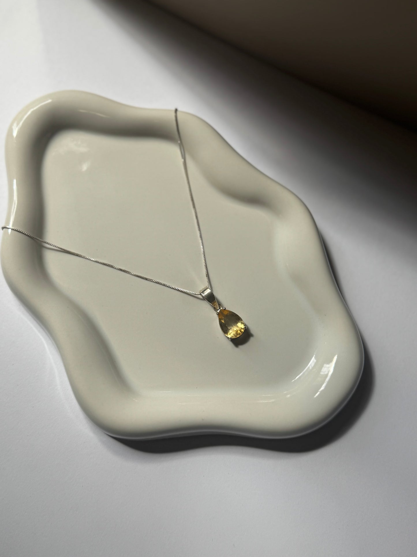 Pendentif en Citrine naturelle