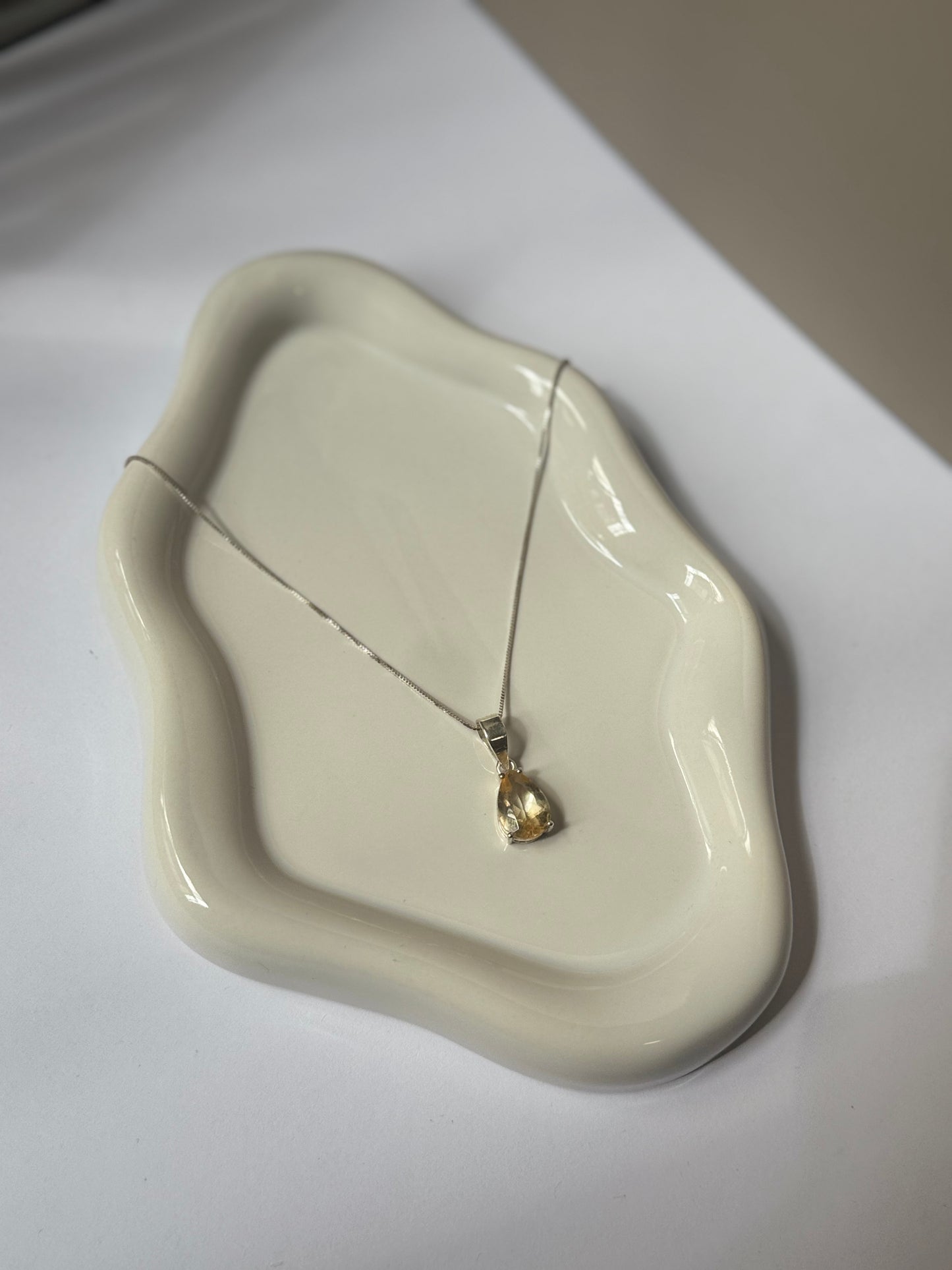 Pendentif en Citrine naturelle