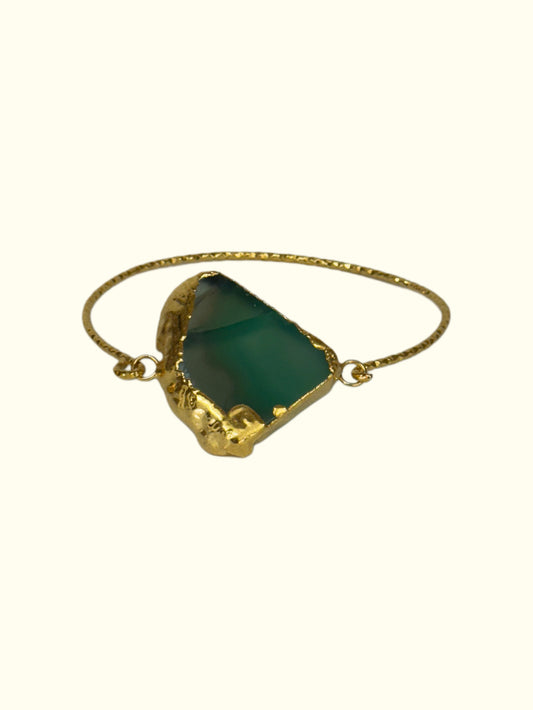Bracelet Onde Émeraude