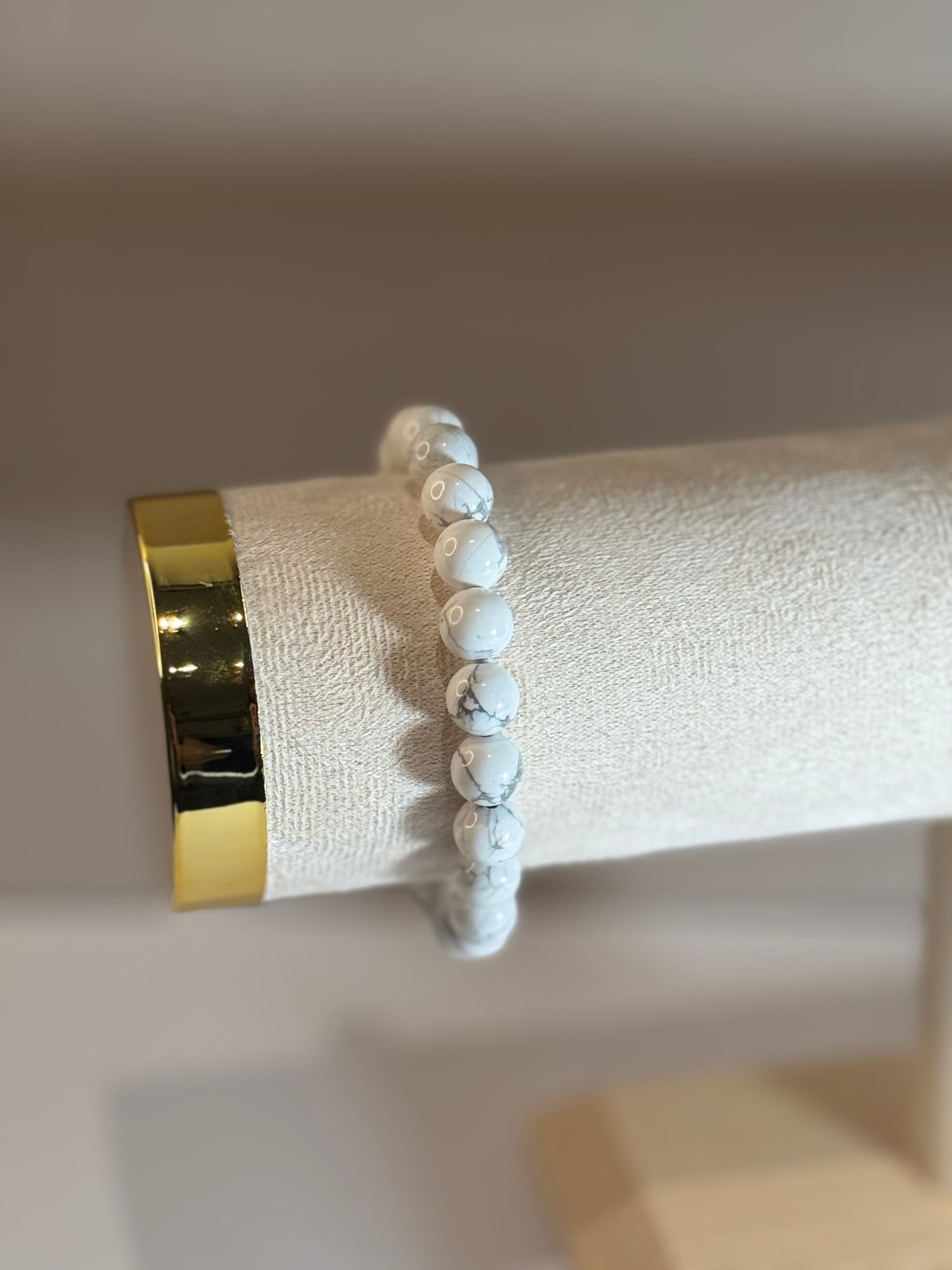 Bracelet Sérénité de Howlite