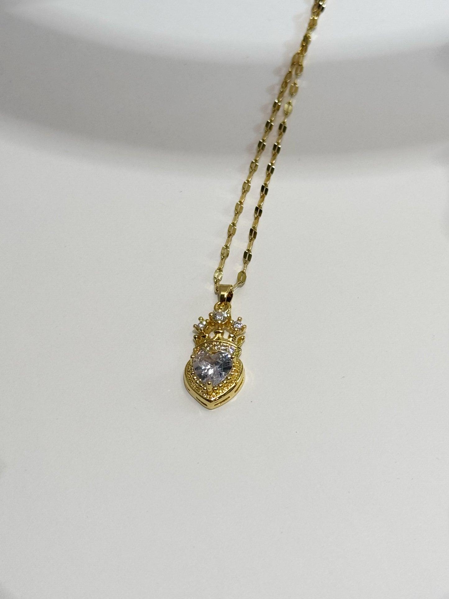 Collier Cœur Couronné