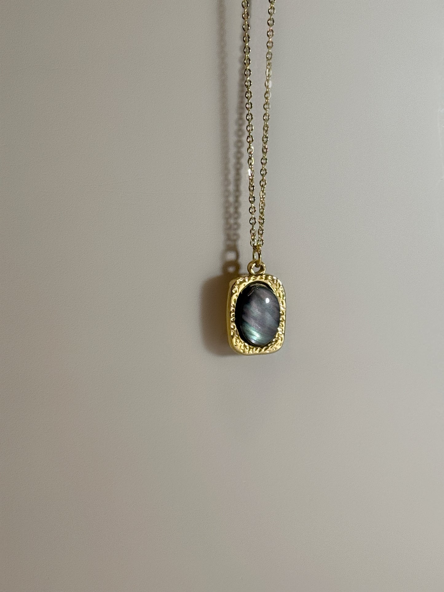 Collier  Noir Antique
