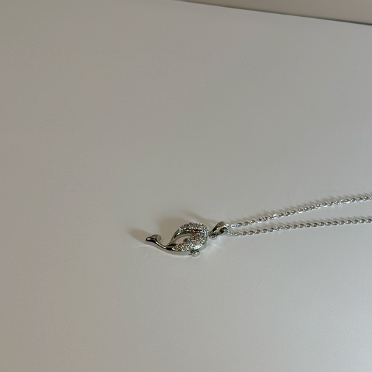 Collier Duo Marin Argenté