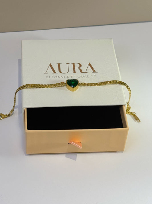 Bracelet Émeraude d’Or