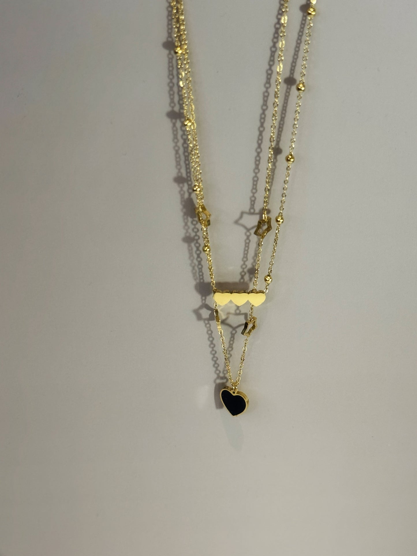 Collier Triplé Céleste