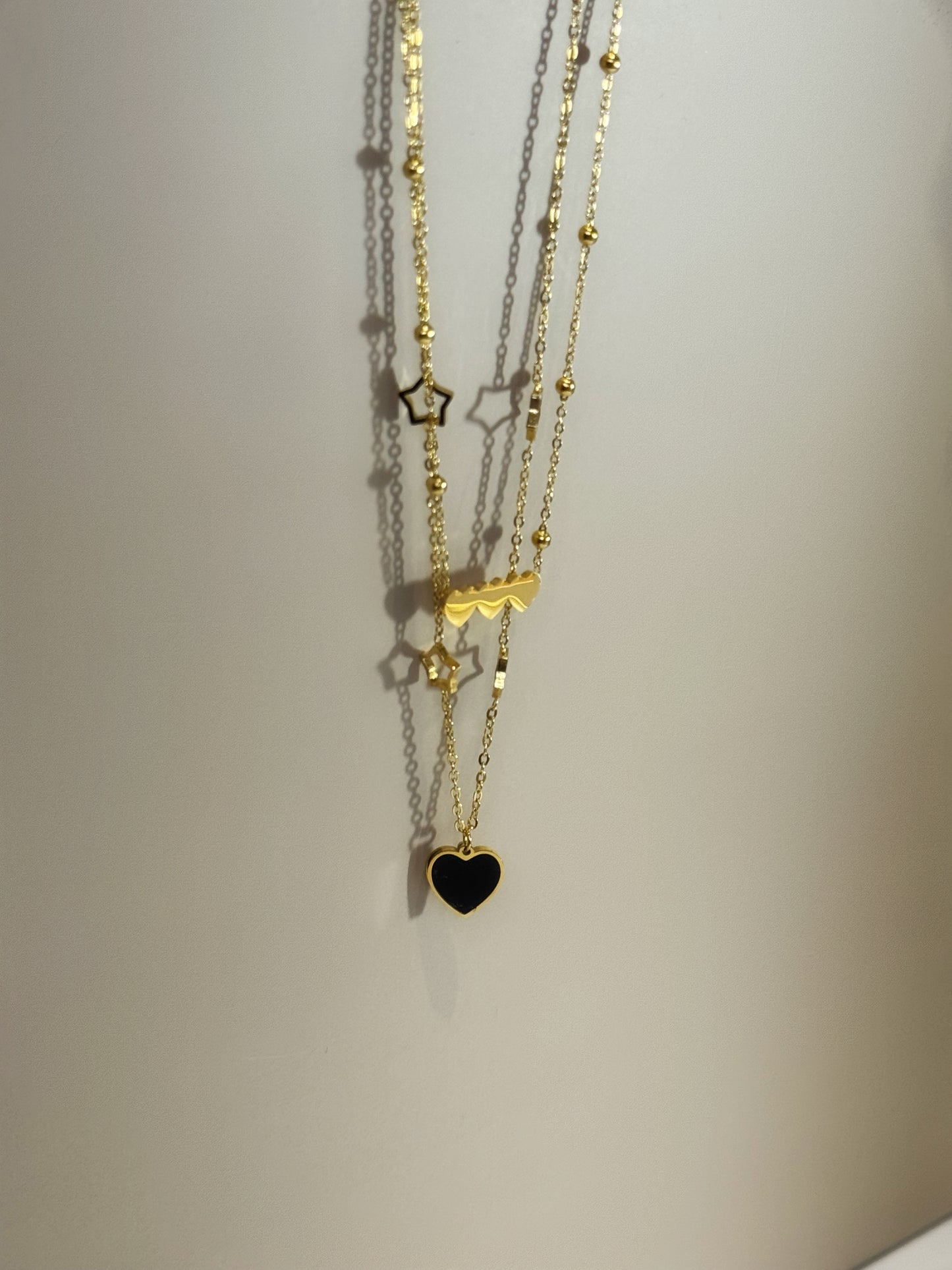 Collier Triplé Céleste