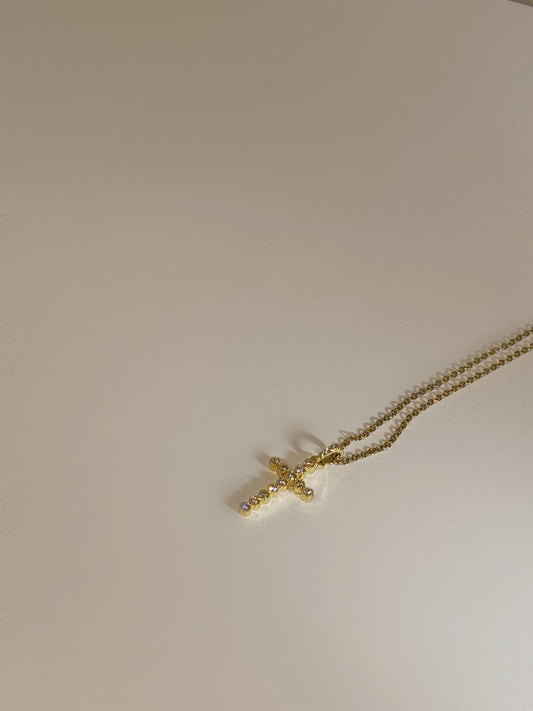 Collier Croix Lumière