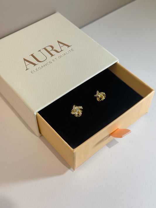 Boucles d’oreilles Éclat d'Or