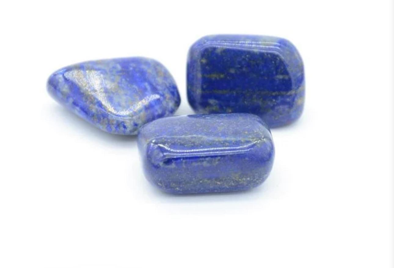 Lapis lazuli pierre roulée
