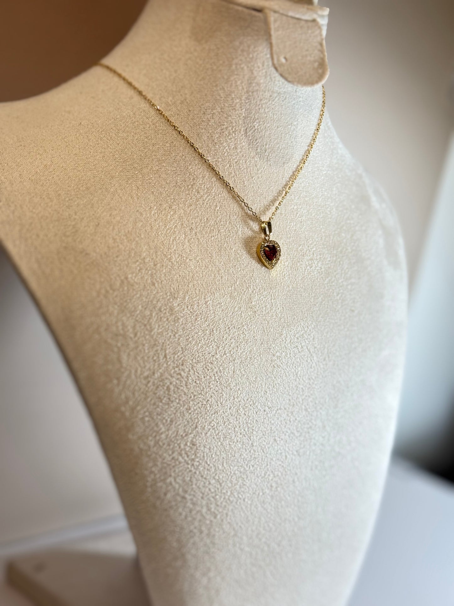 Collier Cœur Éclatant