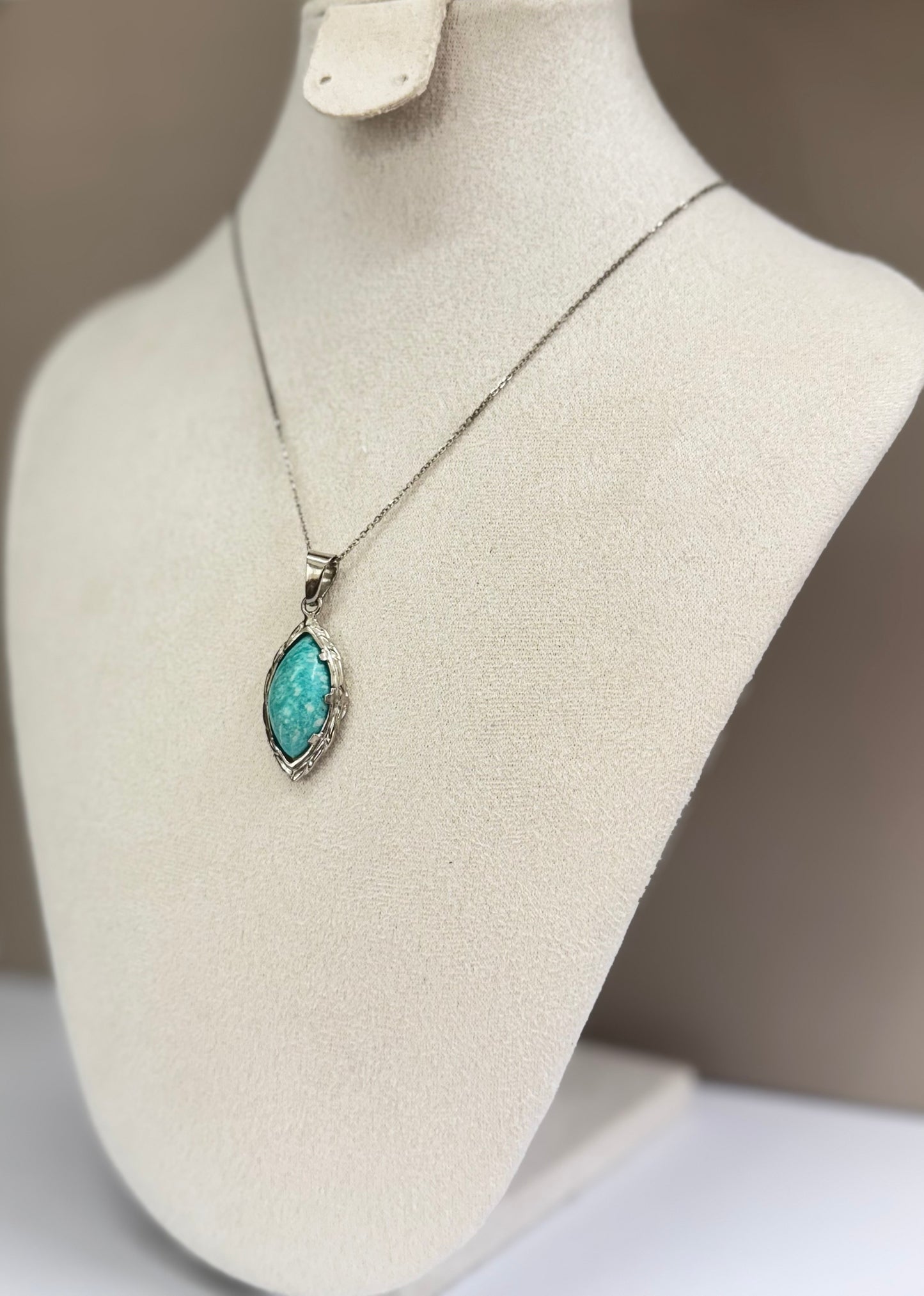 Collier Éclat d’Azur (Amazonite)