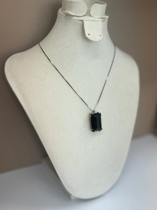 Nuit Souveraine (Agate noire)