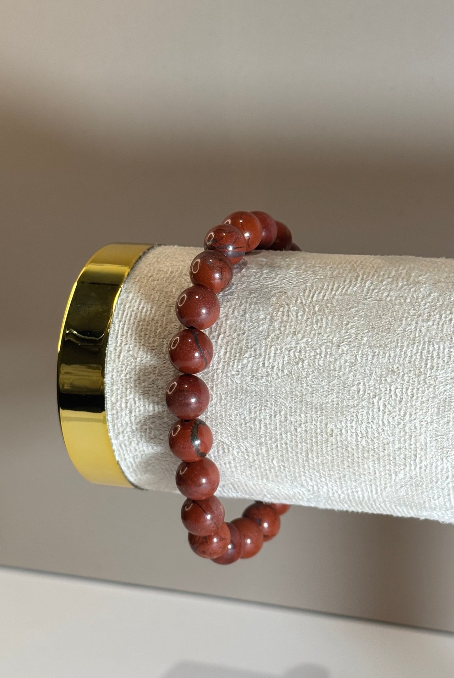 Bracelet Force d’Atlas (Jaspe rouge)