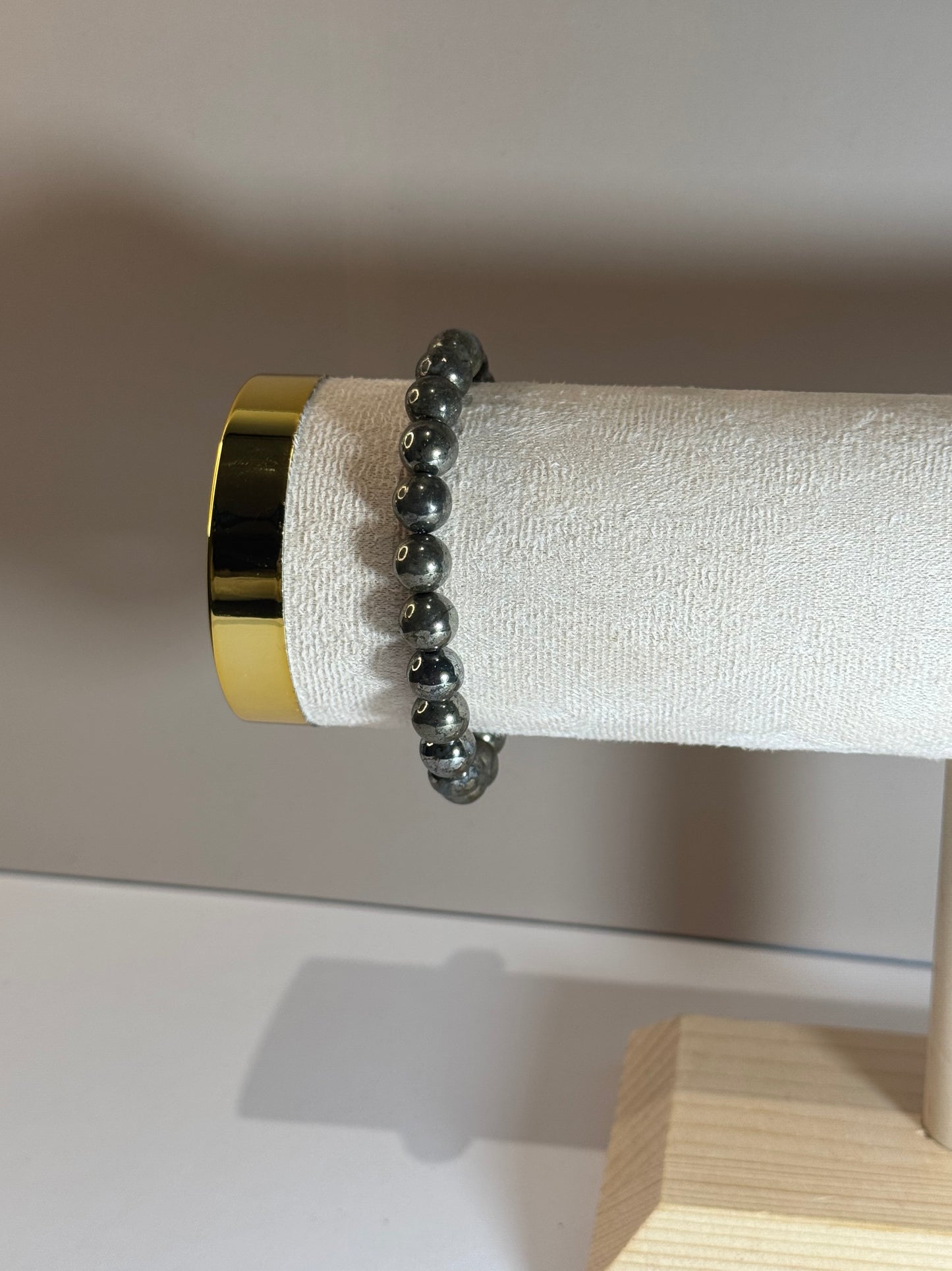 Bracelet Force Silencieuse (pyrite)