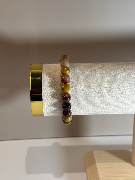 Bracelet Terre d’Ocre (Yolk stone)