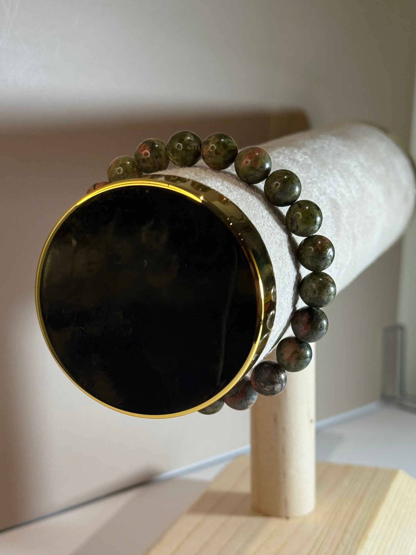 Bracelet Forêt Intérieure (Unakite)