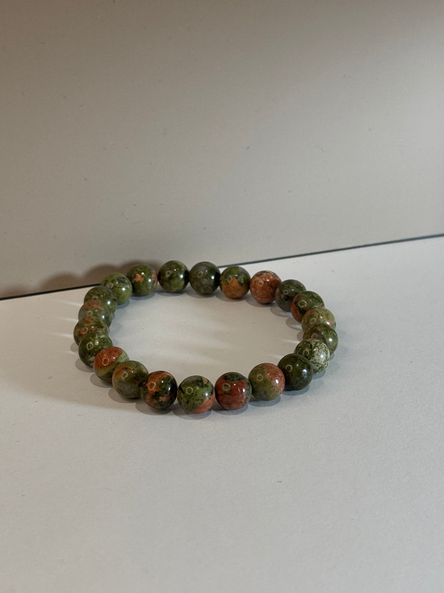 Bracelet Forêt Intérieure (Unakite)