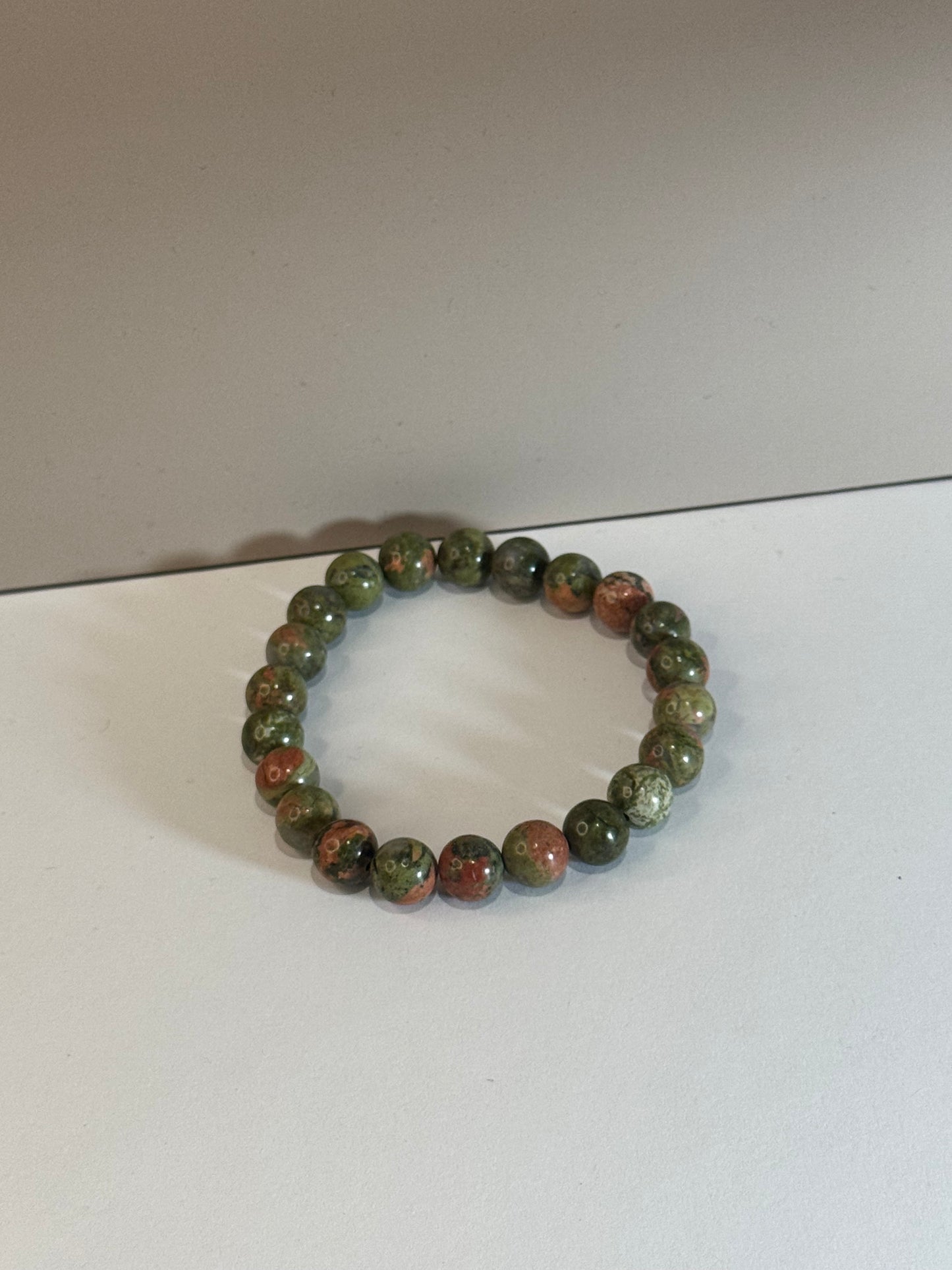 Bracelet Forêt Intérieure (Unakite)