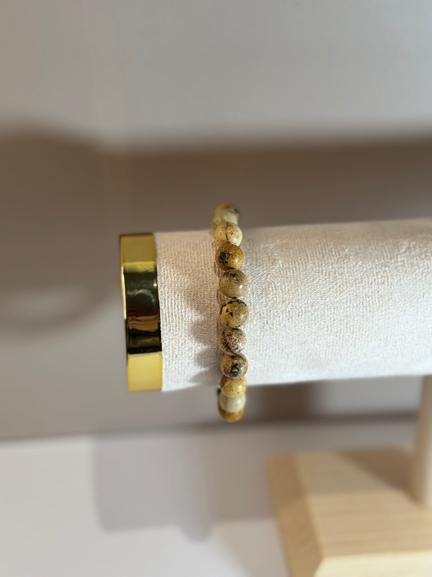 Bracelet Terre Silencieuse (Jaspe)