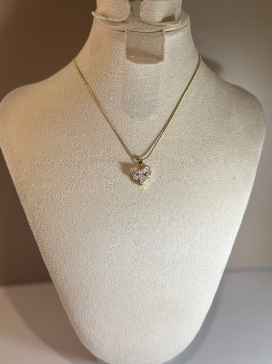 Collier Cœur de Cristal