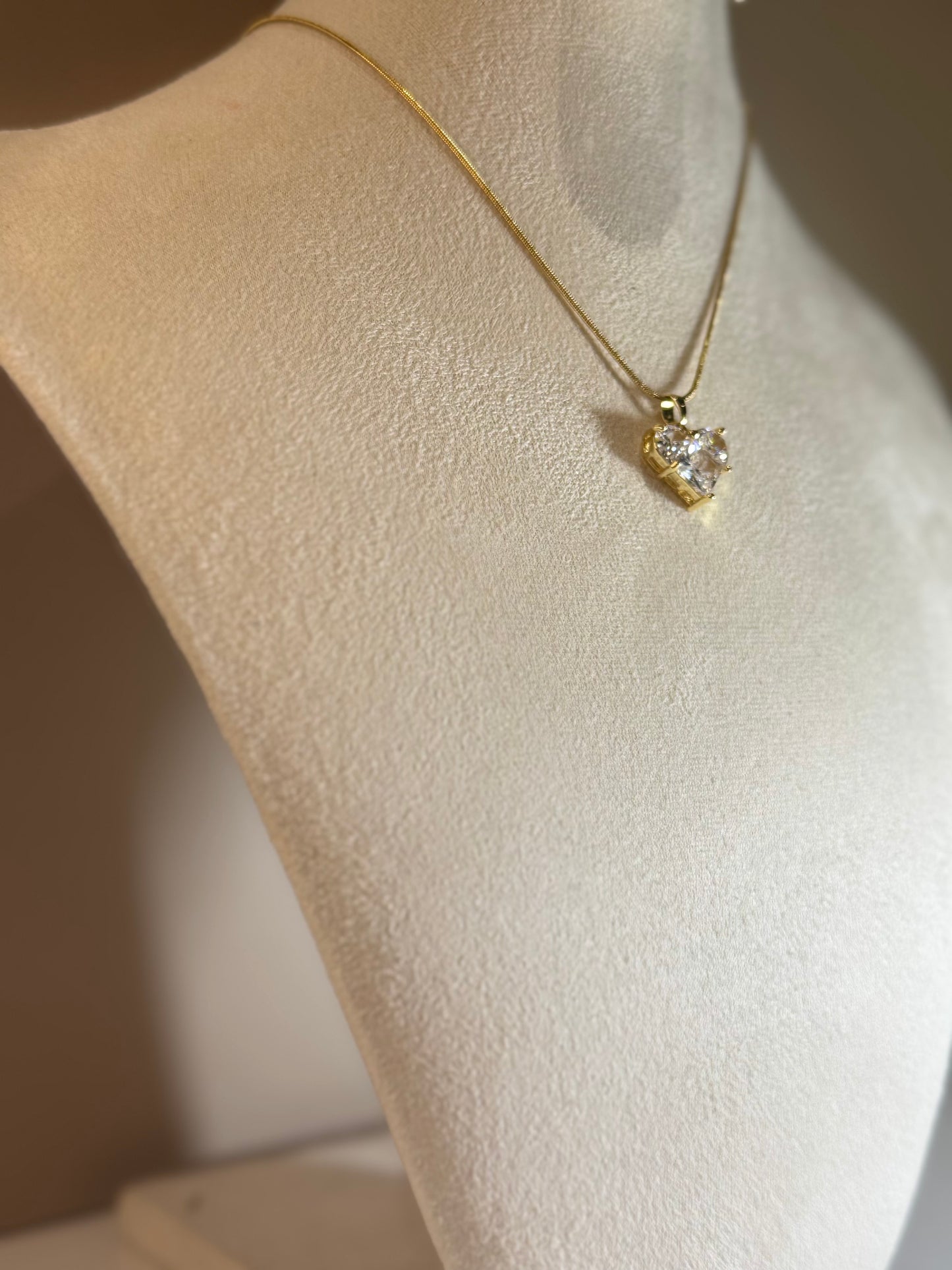 Collier Cœur de Cristal