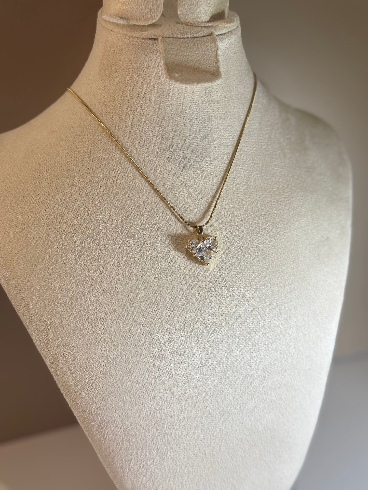 Collier Cœur de Cristal