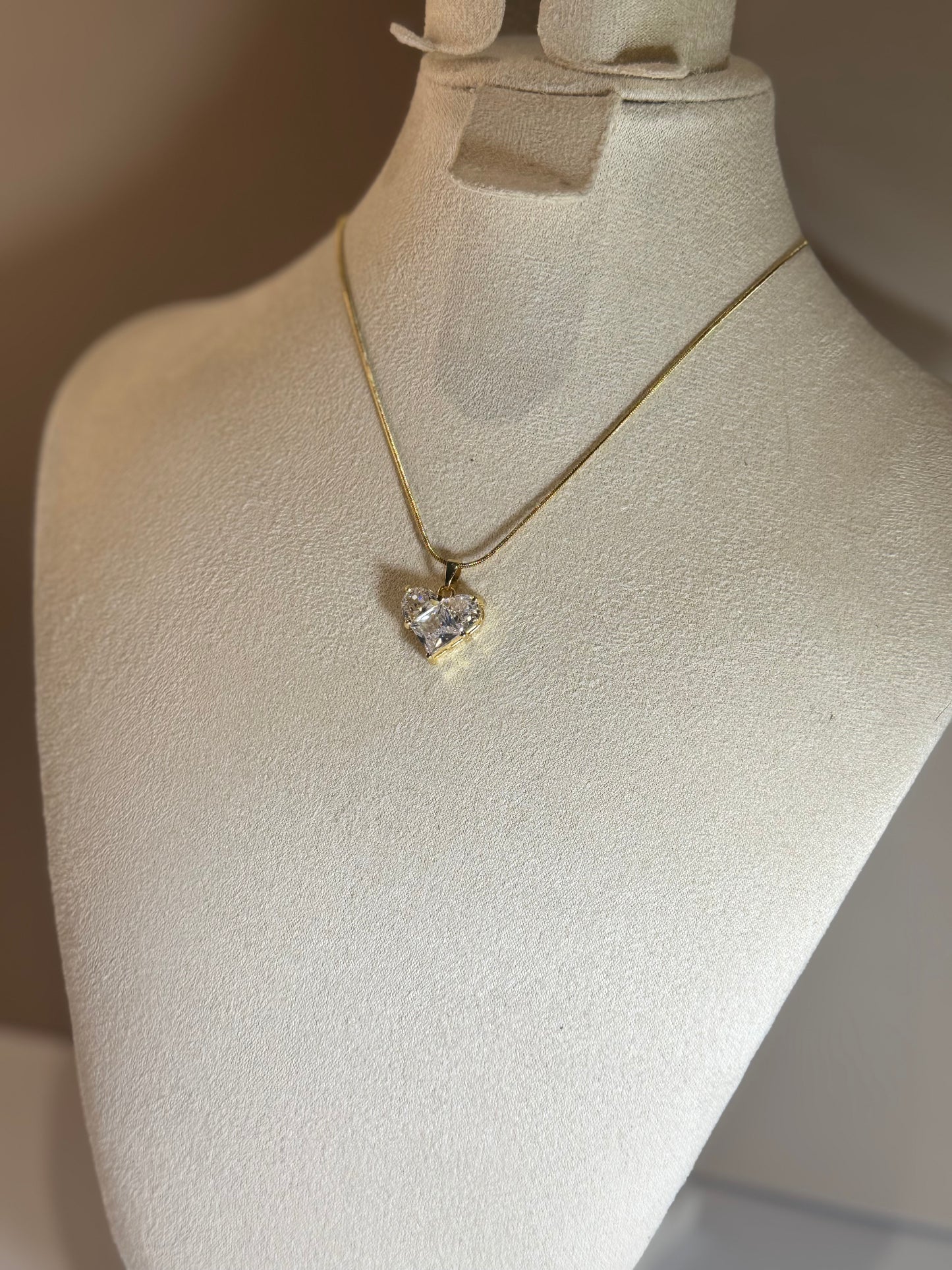 Collier Cœur de Cristal