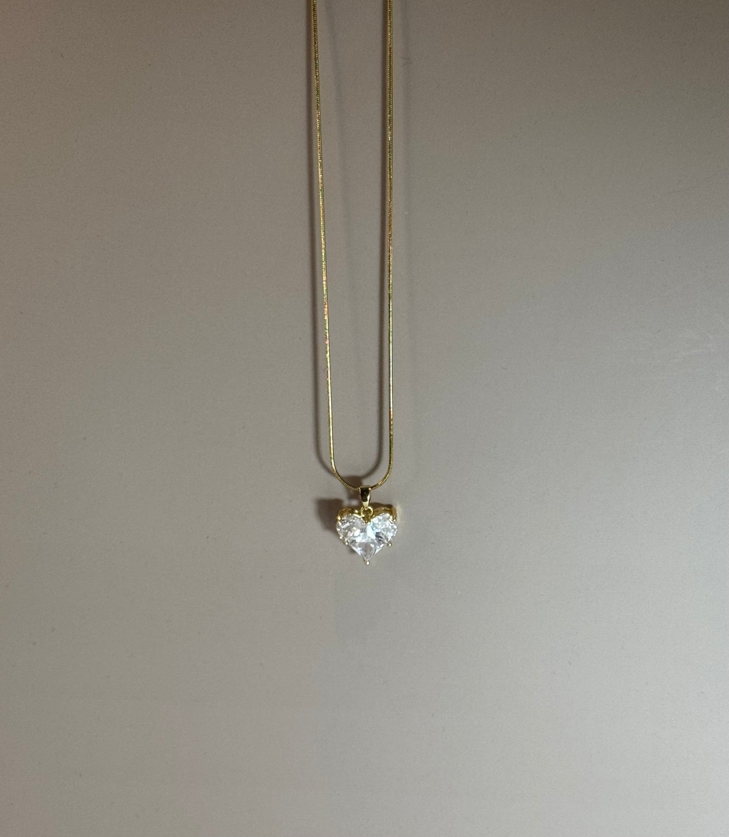 Collier Cœur de Cristal