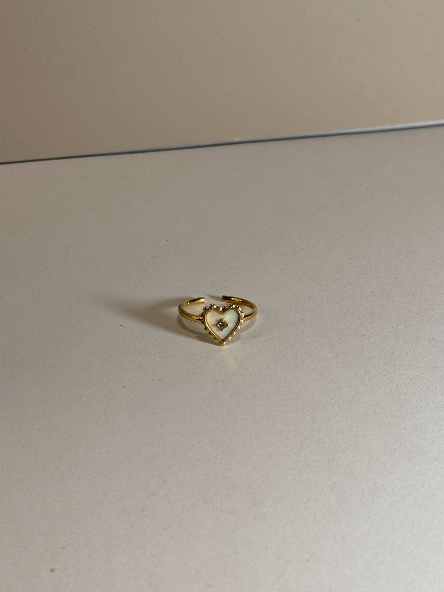Bague Cœur Étoilé
