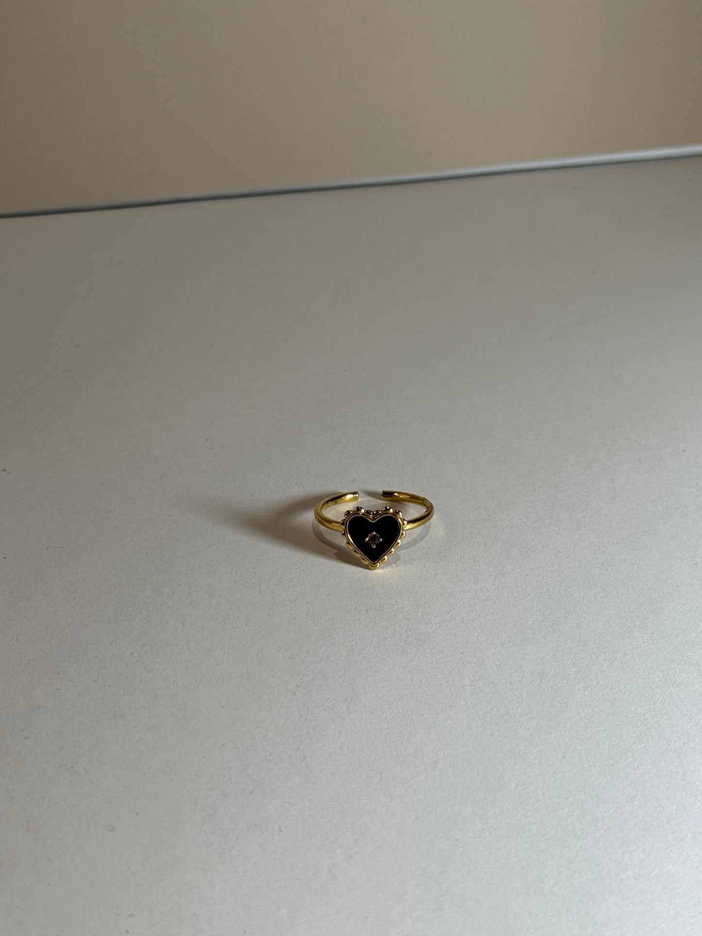 Bague Cœur Étoilé