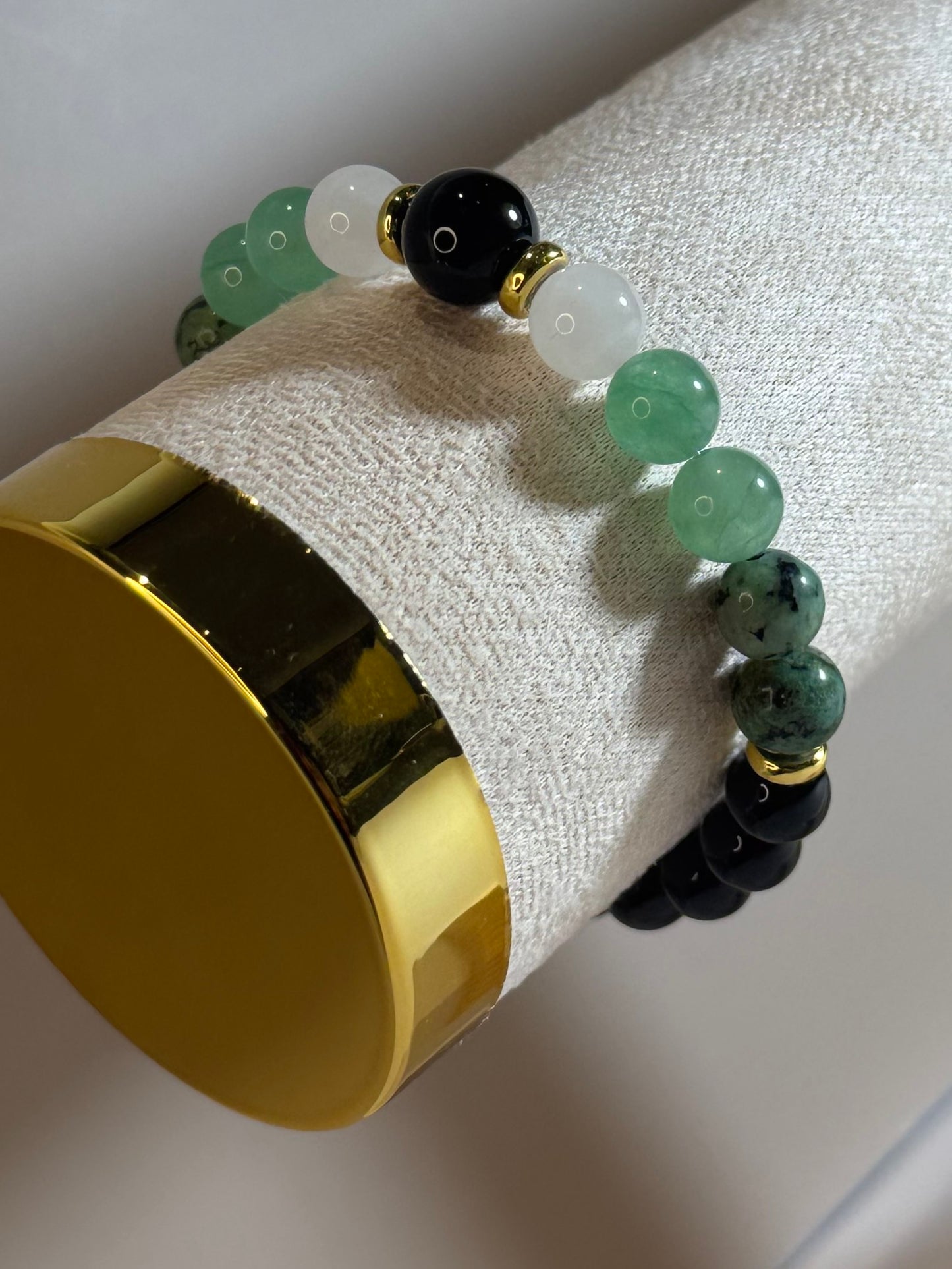 Bracelet Harmonie Émeraude