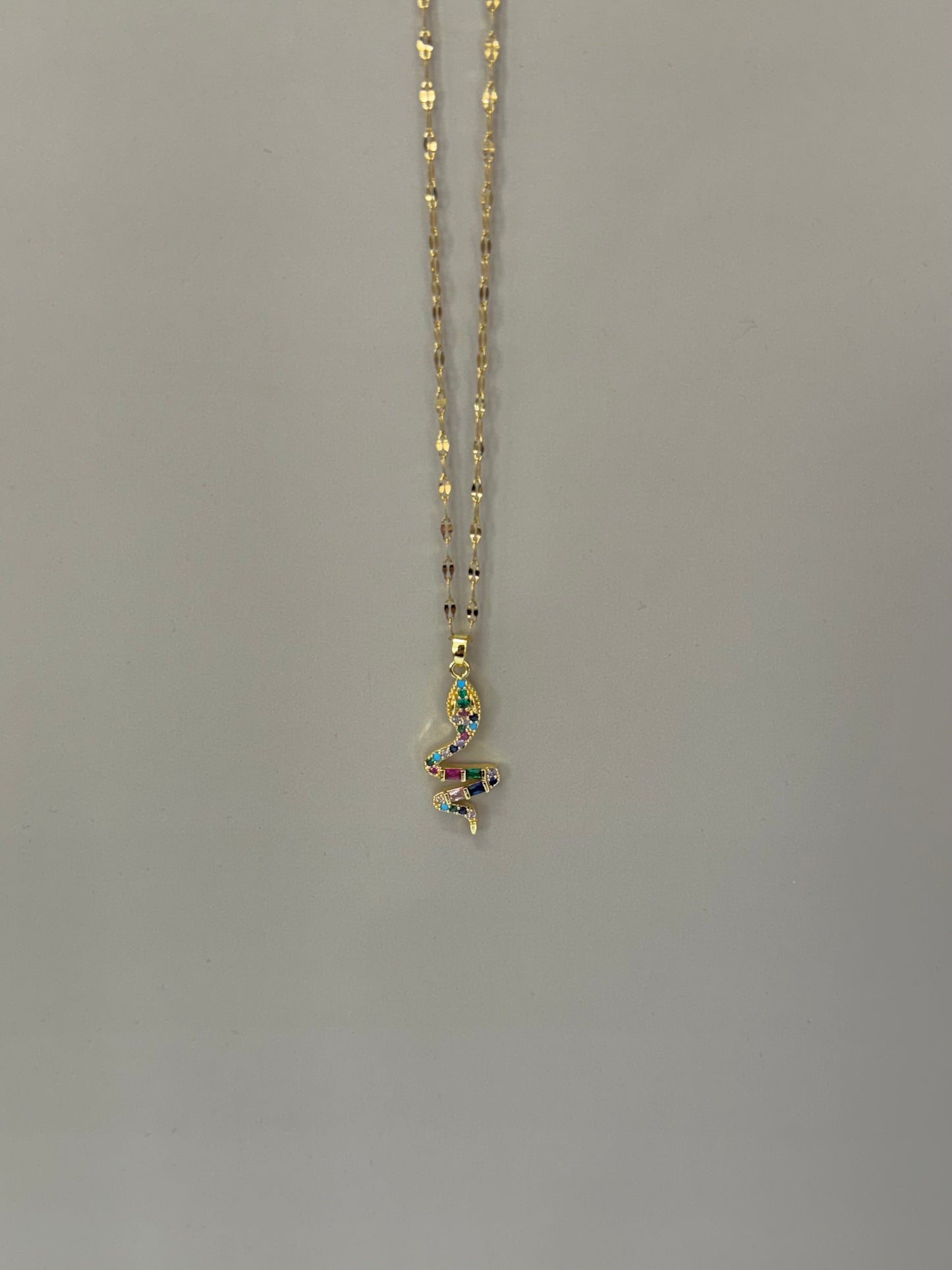 Collier Serpent Éclatant