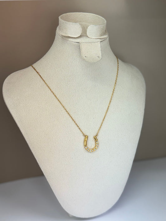 Collier Fer à Cheval Porte-Bonheur