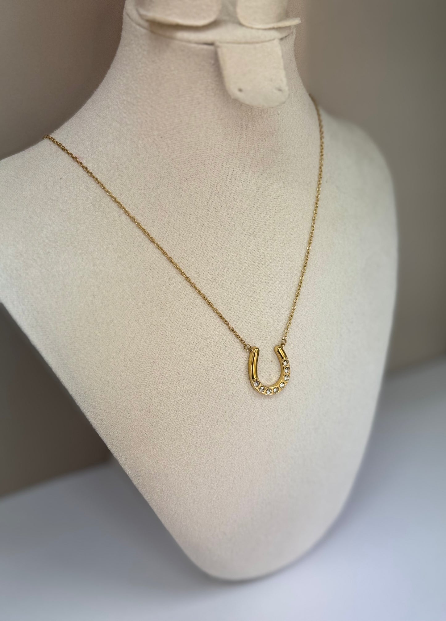 Collier Fer à Cheval Porte-Bonheur