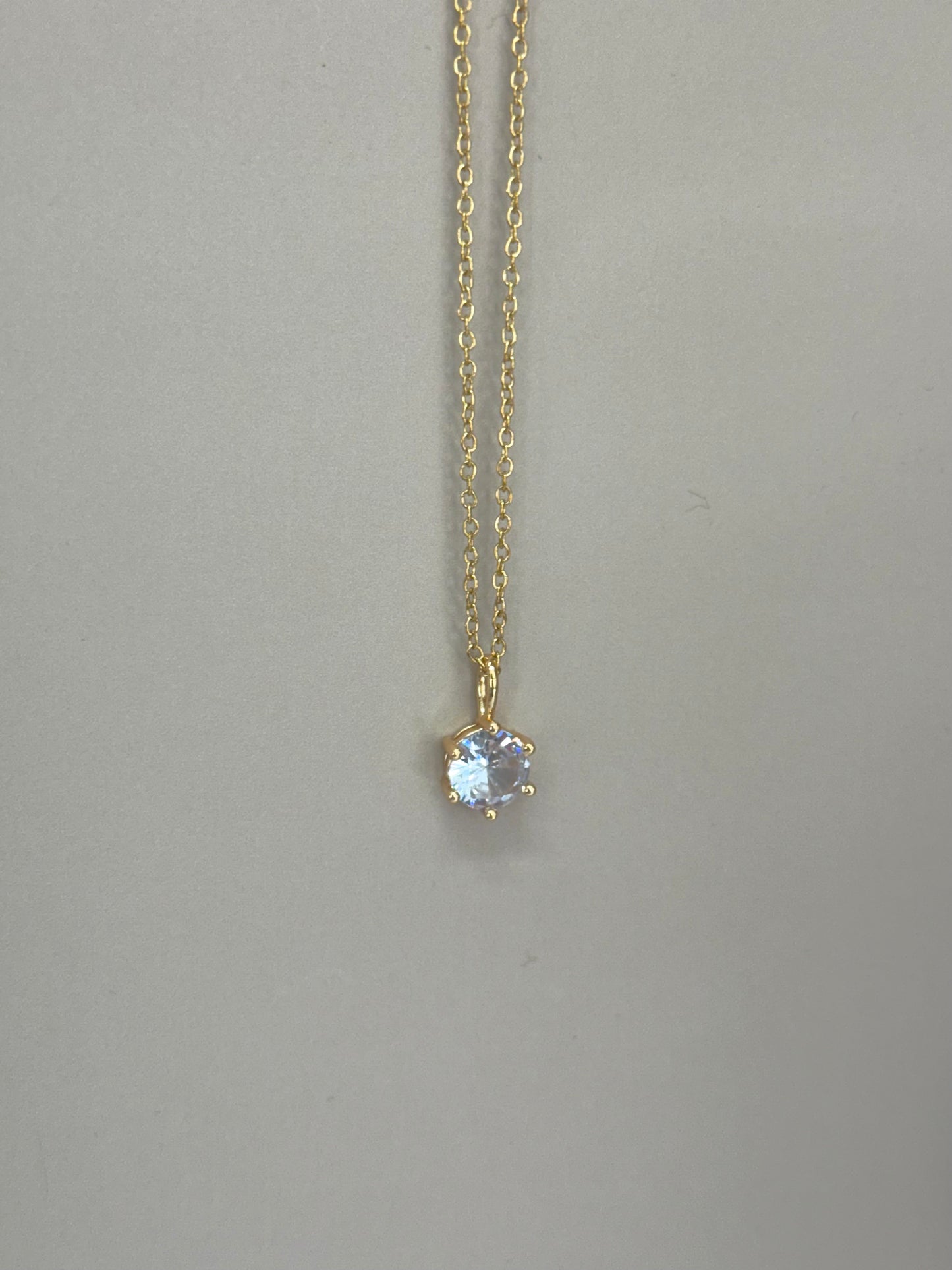 Collier Éclat Solitaire