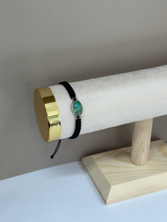 Bracelet bohème-chic en turquoise