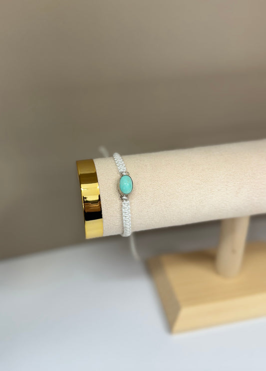 Bracelet Sérénité (Amazonite)