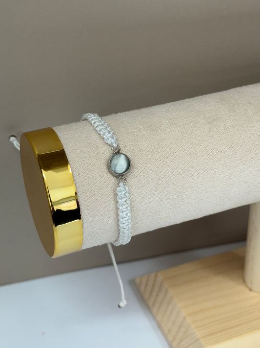 Bracelet Clair de Lune (Pierre de Lune)