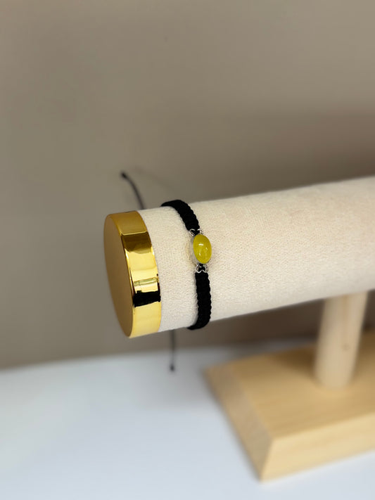 Bracelet Soleil Intérieur (Calcite Jaune)