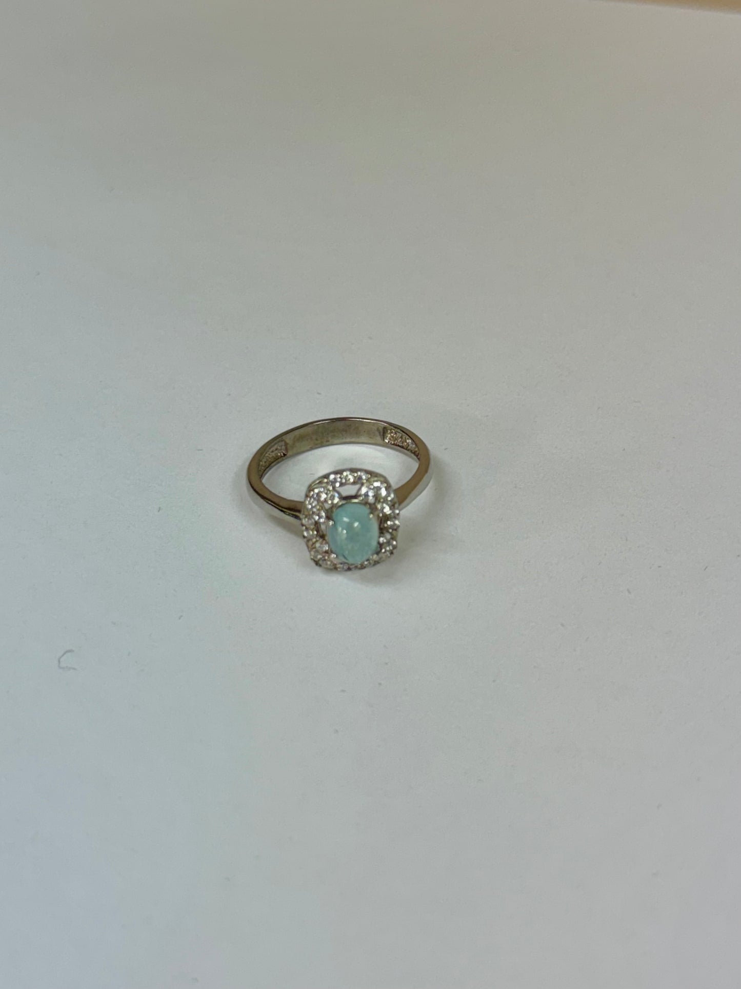 Bague Céleste en Tourmaline Bleue