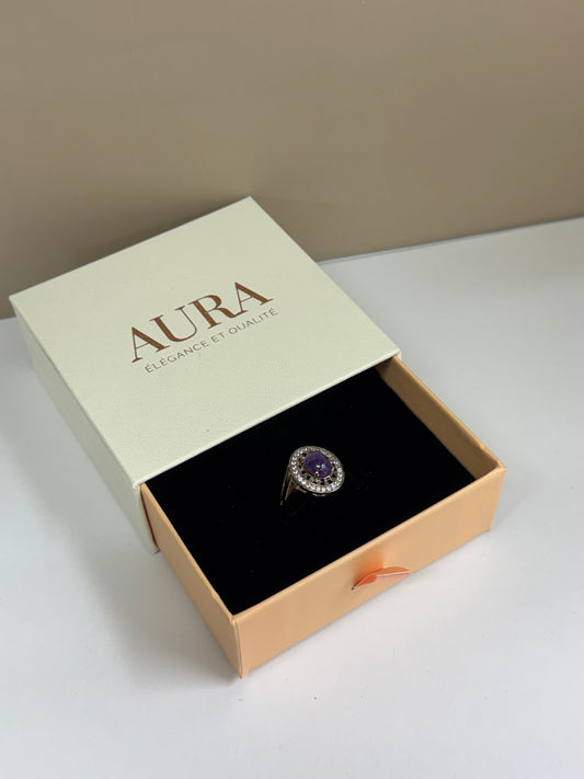 Bague Reine Violette (Améthyste)