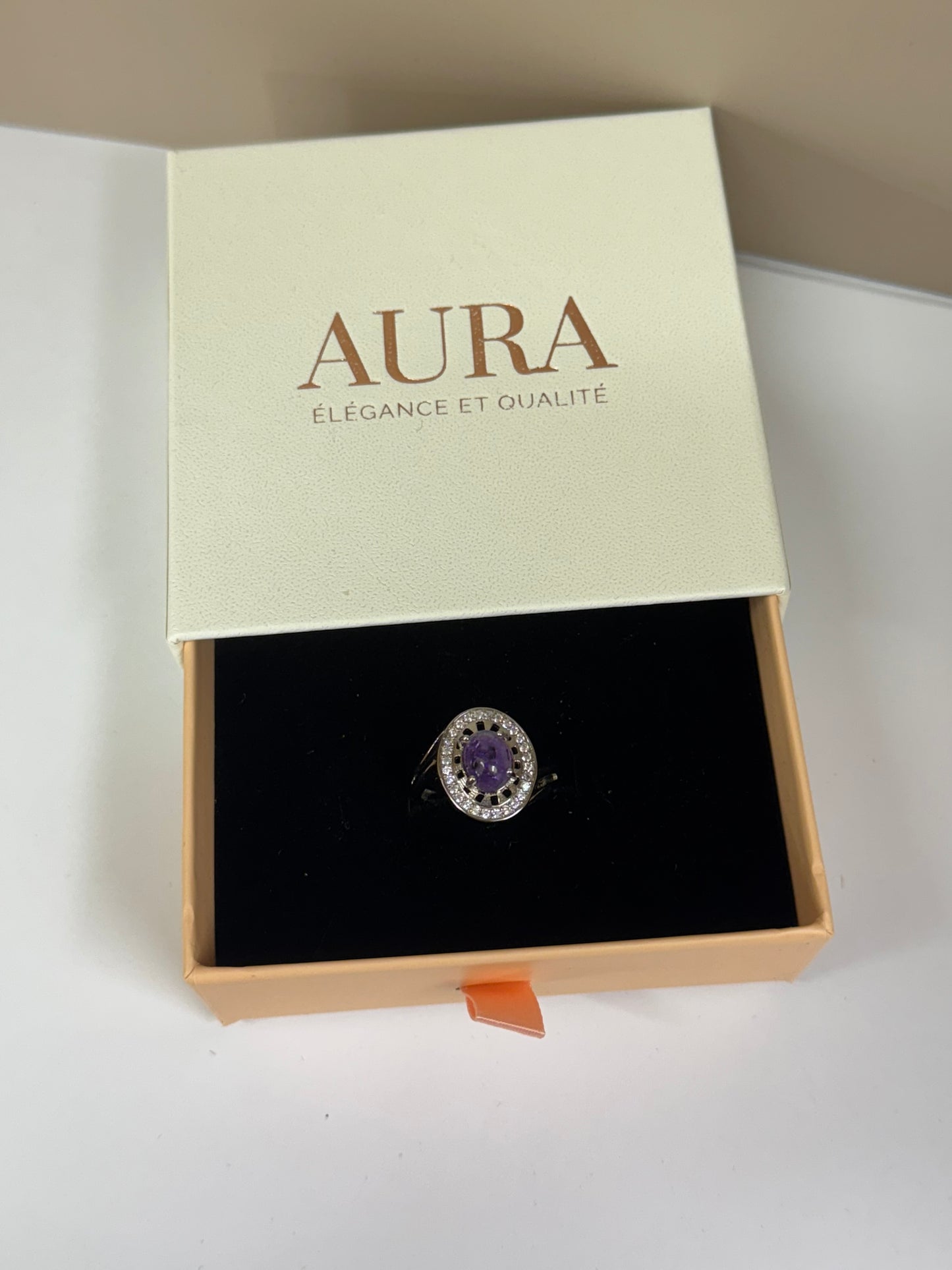 Bague Reine Violette (Améthyste)