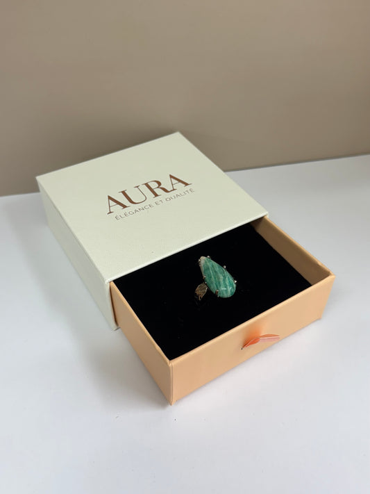 Bague Élan d’Amazonite