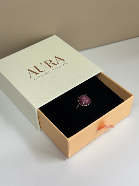 Bague Flamme du Cœur (Rubis)